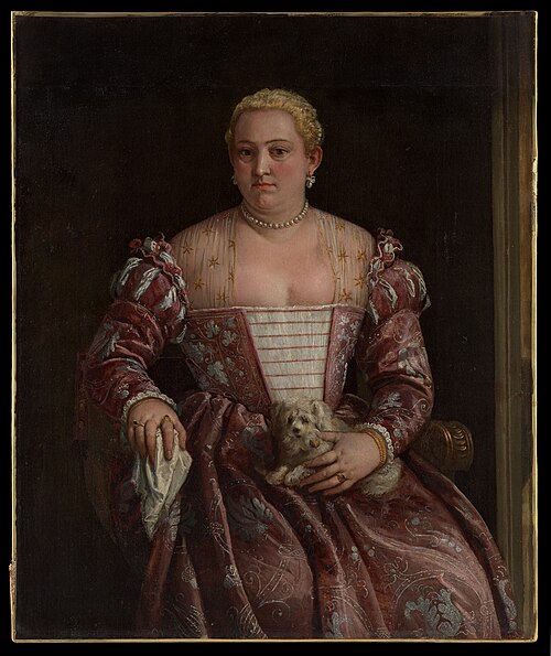 Portrait of a Woman, 1581, Francesco Montemezzano