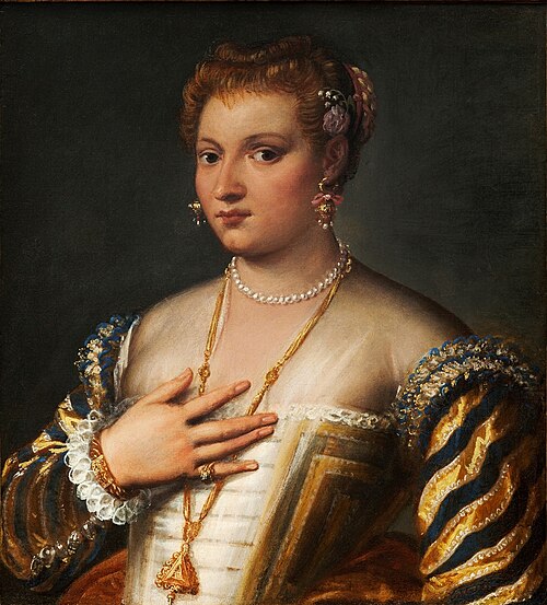 Portrait of a Young Venetian Woman, , Francesco Montemezzano