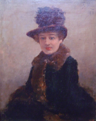 Retrat de dona (Francesc Miralles), 1883, Francesco Miralles Galup