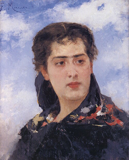 Gabrielle, 1879, Francesco Miralles Galup