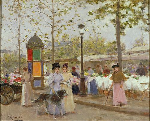 Springtime, 1896, Francisco Miralles Galup