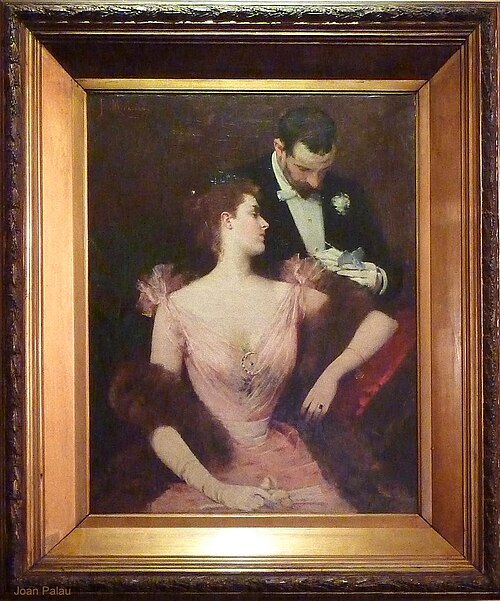 Invitación al vals, 1894, Francisco Miralles Galup