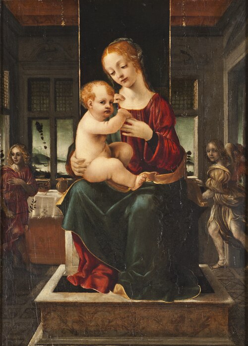 Vierge à l'Enfant, 1485, Francesco Napoletano