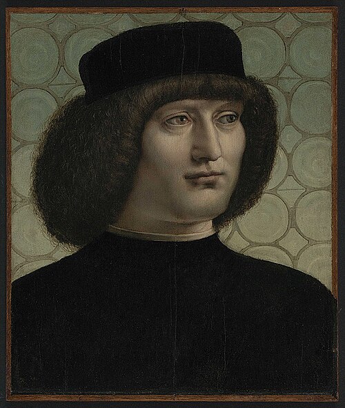 Portrait of a Young Man, 1500, Francesco Napoletano