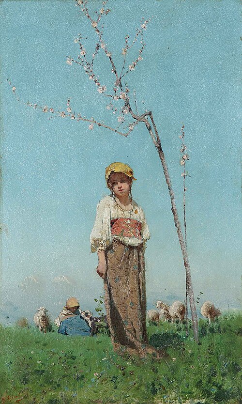 Pastoral Idyll, 1874, Francesco Paolo Michetti