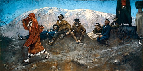 The daughter of Iorio, 1895, Francesco Paolo Michetti