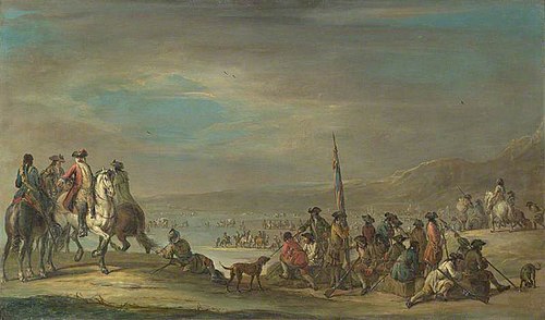 A Campaign Scene, 1731, Francesco Simonini