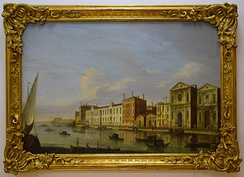 Venice, the Santo Spirito and the Zattere, 1733, Francesco Tironi
