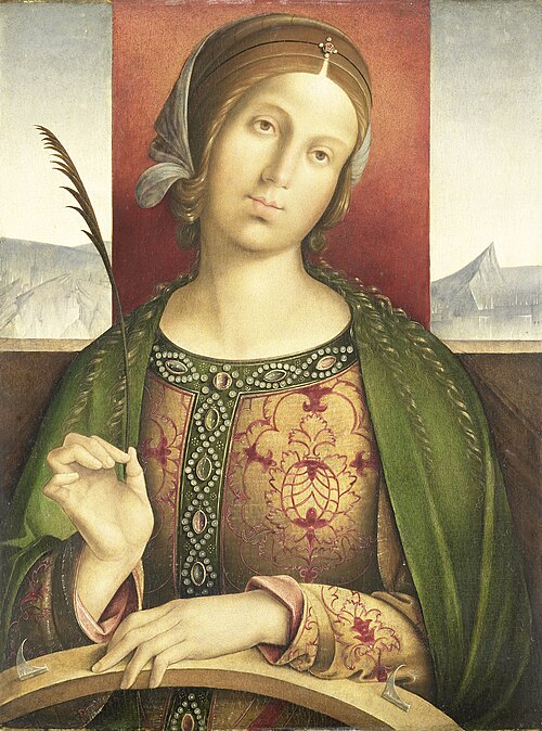 Sainte Catherine d'Alexandrie, 1515, Francesco da Cotignola