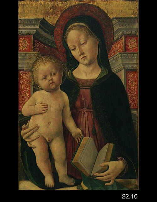 Vierge à l'Enfant, , Francesco dai Libri