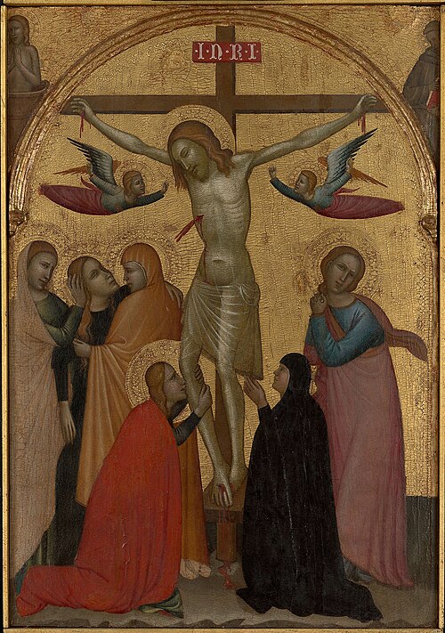 The Crucifixion, 1370, Francescuccio Ghissi