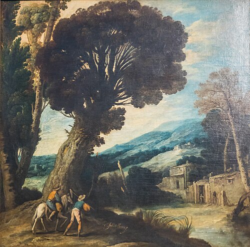 Landscape, 1650, Francisco Collantes