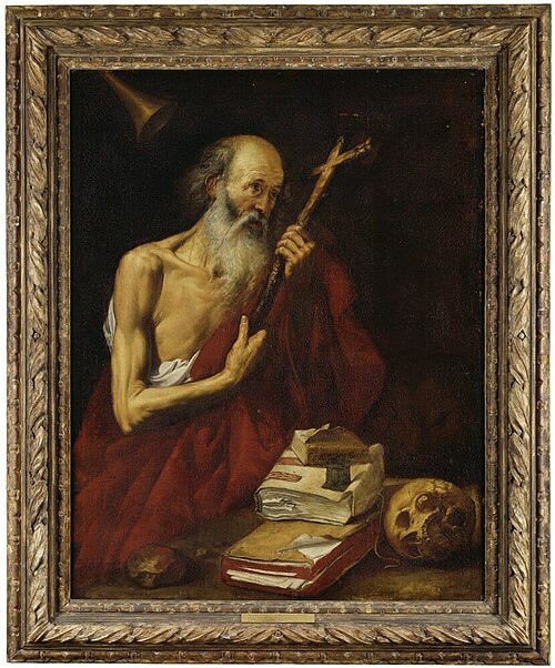 The Penitent St Jerome, 1640, Francisco Collantes