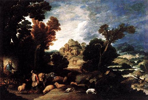 The Burning Bush, 1625, Francisco Collantes