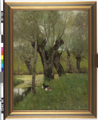 Wilgen aan de slootkant, 1907, Arnold Marc Gorter