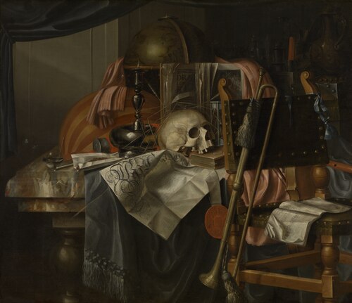 Vanitas, 1650, Franciscus Gysbrechts