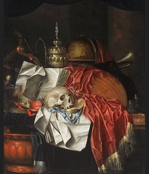 Vanitas Still Life, 1675, Franciscus Gysbrechts