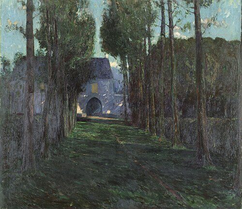 September Night, 1901, Frans Hens
