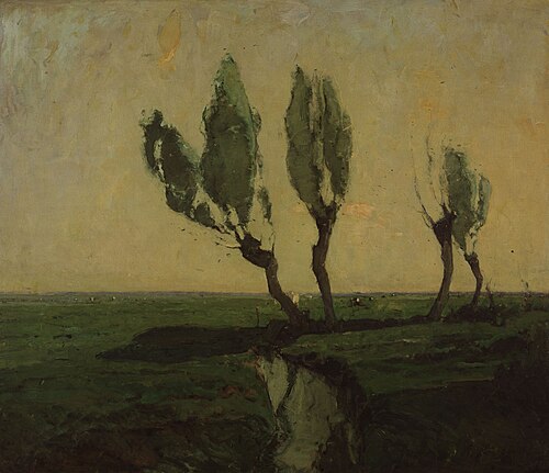 Morning in the Polders, 1919, Frans Hens