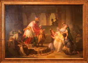 Queen Esther Before King Ahasuerus, 1815, Franz Caucig