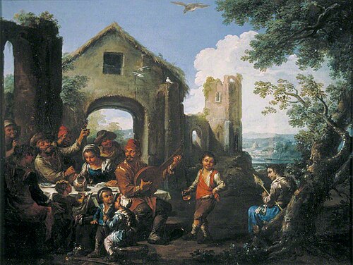 Peasants Merrymaking, , François-Joseph Pfeiffer