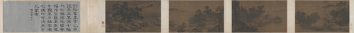 Landscapes of the Four Seasons, , Liu Songnian