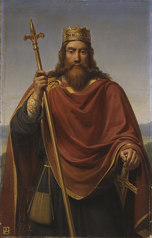 Clovis Ier, roi des Francs, 1837, François-Louis Dejuinne