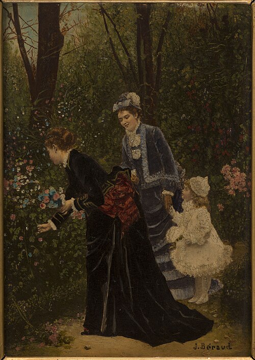 Au jardin, 1880, François-Marie Firmin-Girard