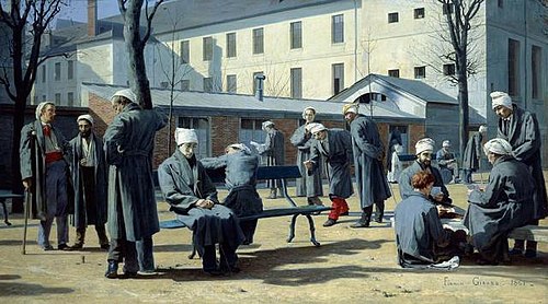Les Convalescents, 1861, François-Marie Firmin-Girard