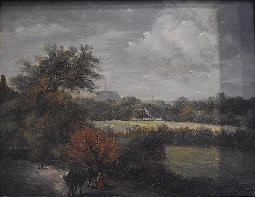 Paysage, 1900, François-Émile Michel