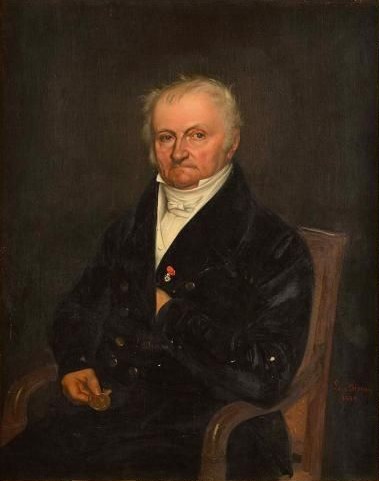 Portrait de Martin-Guillaume Biennais, 1835, François Antoine Léon Fleury