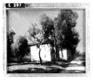 Huis aan de weg van Lepui bij maanlicht, 1907, François Cachoud