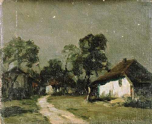 Ferme, 1907, François Cachoud