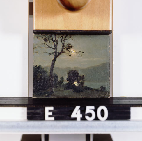 Landschap bij maanlicht, 1907, François Cachoud