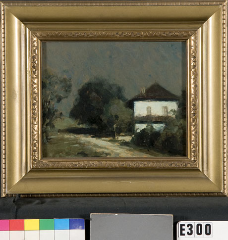 Huis in maanlicht, 1907, François Cachoud