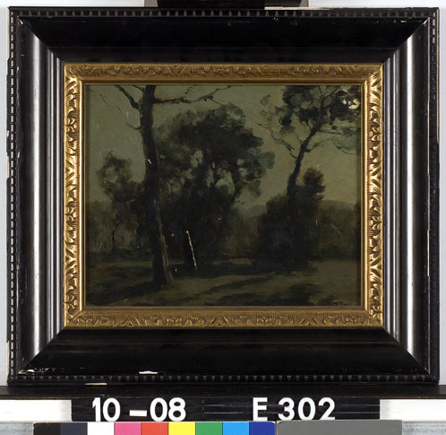 Park bij maanlicht, 1907, François Cachoud