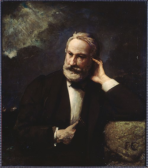 Portrait de Victor Hugo, 1868, François Chifflart