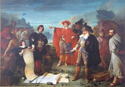 Le Siège de la Rochelle, 1863, François Debon