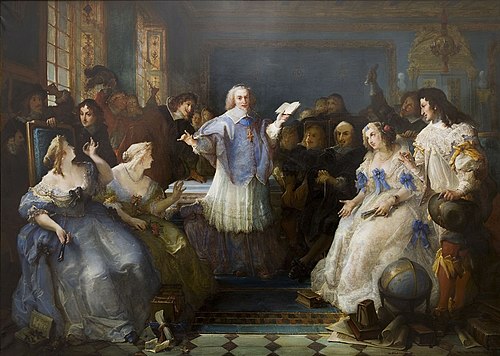 L'Hôtel de Rambouillet, 1863, François Debon