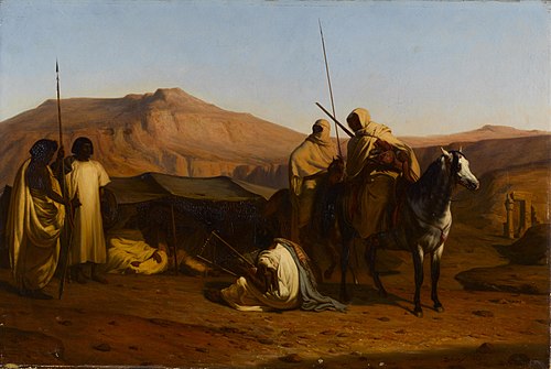 Improvisateur nubien, 1853, Pierre-François Lehoux