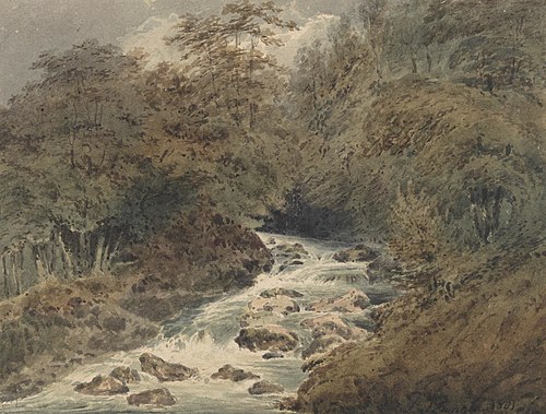 A Mountain Stream, 1801, François Louis Thomas Francia