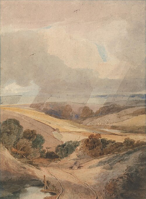 Mousehold Heath, Norwich, 1808, François Louis Thomas Francia
