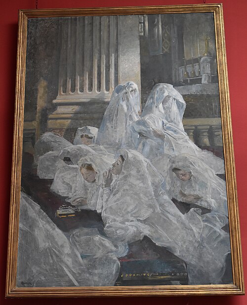 Les Communiantes, 1911, Lucien Simon