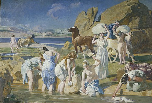 Nausicaa, 1915, Lucien Simon