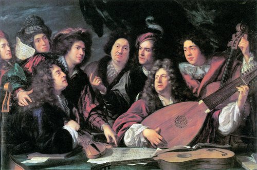 Réunion de musiciens, 1688, François Puget