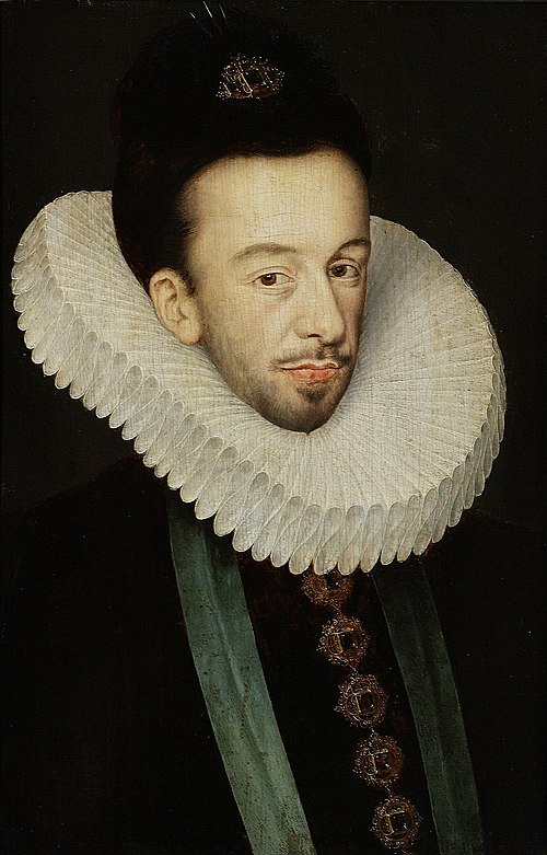 Portrait of Henri Valois, 1588, François Quesnel