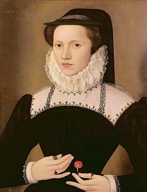 Portrait of Mary Anne Waltham, 1572, François Quesnel