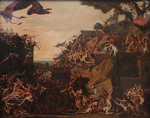 Le Siège de Lacédémone, 1799, François Topino-Lebrun