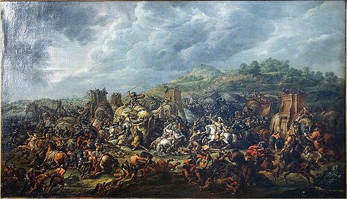 La défaite de Porus par Alexandre, 1802, François Watteau