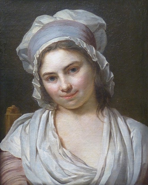 Tête de jeune fille, 1750, Françoise Duparc